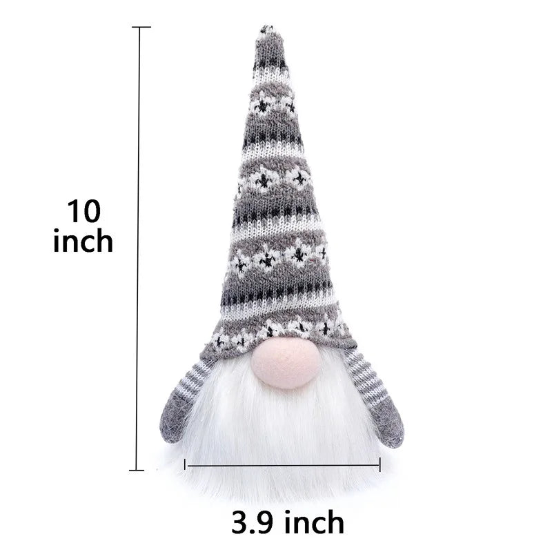 20/30cm LED Faceless Doll Elf Gnome with Lights Christmas Decoration Home Merry Christmas Navidad Children New Year Gift  2025
