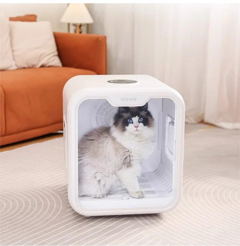 Smart Pet Dryer Cat Automatic Dryer Box Grooming Products Supplies Automatic Temperature Control Beauty Equipment Accessories