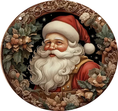 Christmas Tree Decoration Mat Large Area Christmas Circular Carpet Washable Anti Slip Carpet New Year Atmosphere Mat Decoration