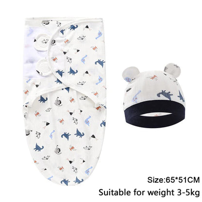  New High Elasticity Baby Surrender Style Shock-absorbing Newborn Swaddle Cloth Kick Resistant Baby Swaddles