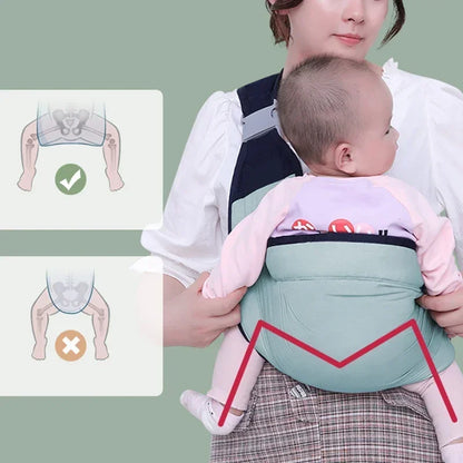 2025 New Baby Carrier Ergonomic Child Carrier Wrap Multifunctional Baby Carrier Ring Sling for Baby Toddler Carrier Accessories