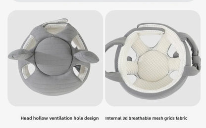 New Anti Fall Walking Protective Hat Anti-collision Breathable Thick Protective Helmet 360 Head Protection Soft Head Protector