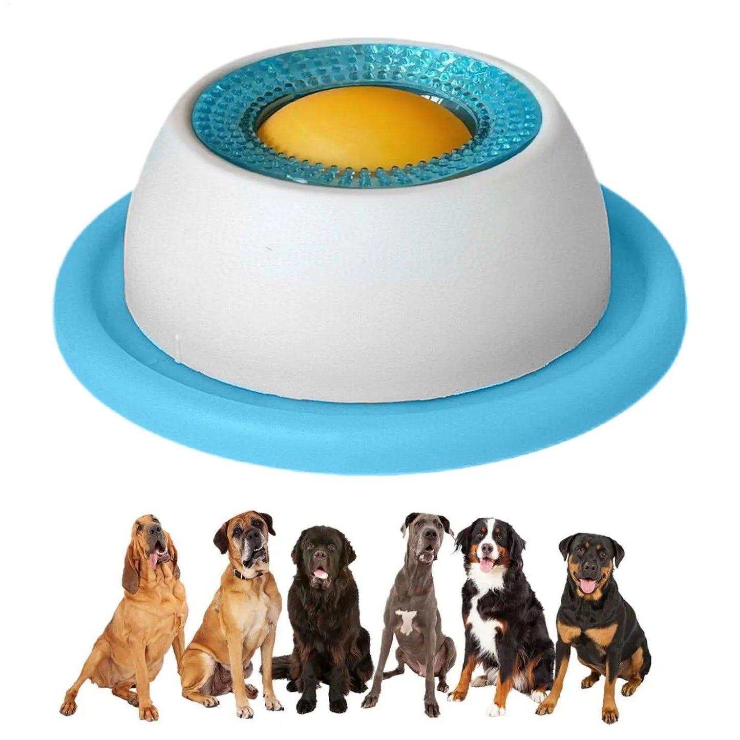 Mental Stimulation Licking Mat Slow Feeder Puzzle Toy for Dogs Cats Promotes Calmness Prevents Gulping Non Tip Design for Meals