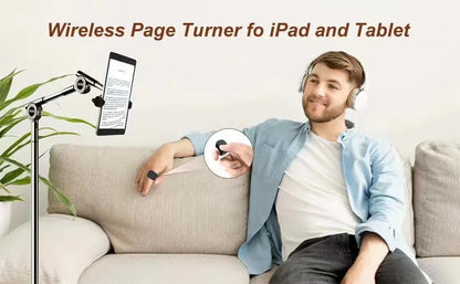 Remote Control Is Suitable for iPhone iPad Bluetooth Page Turning Ring Roller Both Camera Remote Control Function Compatible