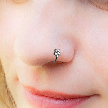 1Pcs Stainless Steel Nose Ring Hoop C Shape Septum Rings Non Piercing Ear Clip Earring Fake Nose RingsWomen Piercing Jewelry