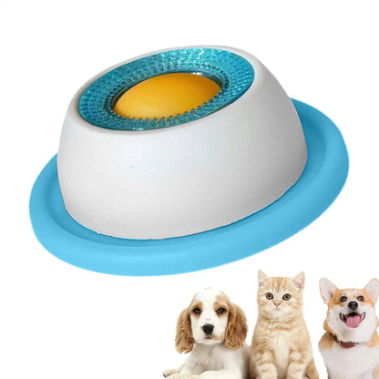 Mental Stimulation Licking Mat Slow Feeder Puzzle Toy for Dogs Cats Promotes Calmness Prevents Gulping Non Tip Design for Meals