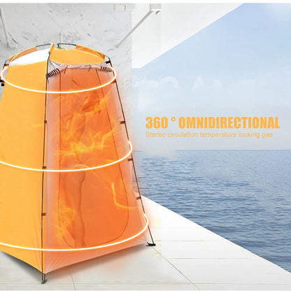 Outdoor Camping Shower Bath Tent Folding UV Protection Portable Privacy Tent
