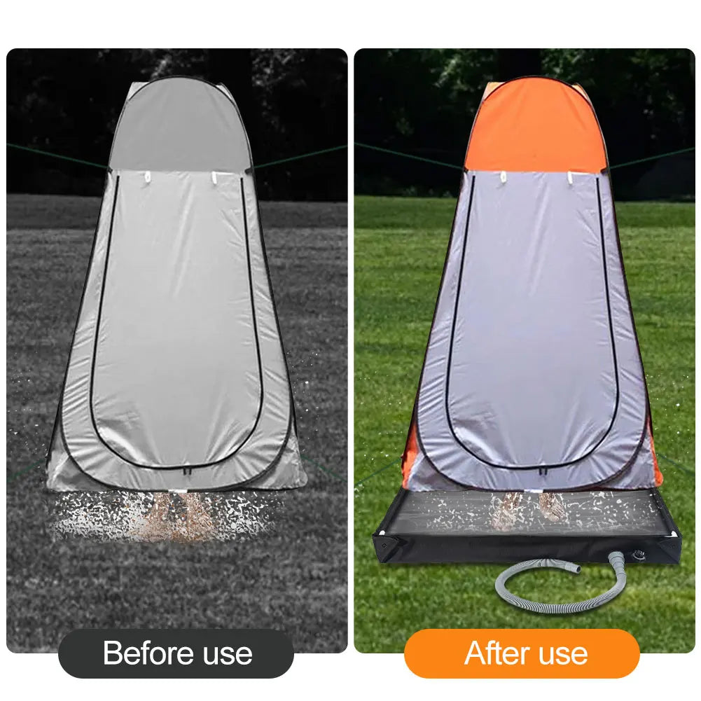 Outdoor Camping Shower Bath Tent Folding UV Protection Portable Privacy Tent