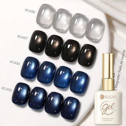 UR SUGAR 15ml Cat Magnetic Gel Nail Polish 30 Colors Semi Permanent Magnetic Gel UV/LED Soak Off Painting Vanrish Design