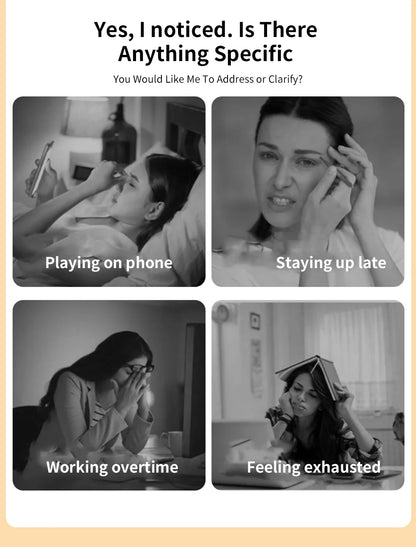 Ems Pulse Microcurrent Eye Care Device Eye Massager To Relieve Fatigue Massage Reduce Dark Circles Eye Swelling Anti-Wrinkle