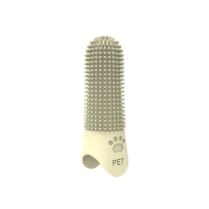 Pet Silicone Fingertips Toothbrush