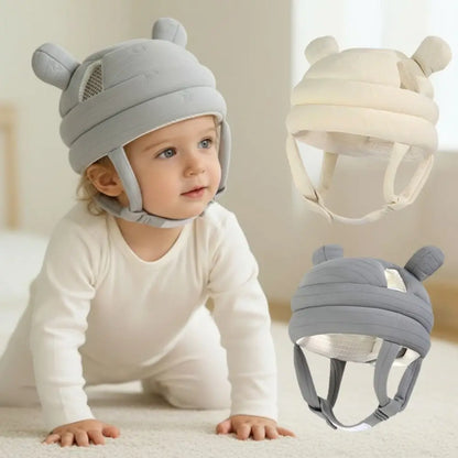 New Anti Fall Walking Protective Hat Anti-collision Breathable Thick Protective Helmet 360 Head Protection Soft Head Protector
