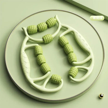 12 Rounds Of Circular Leg Slimming Muscle Stretching And Relaxation Massage Equipment, Leg Slimming Artifact, Circular Leg Clamp