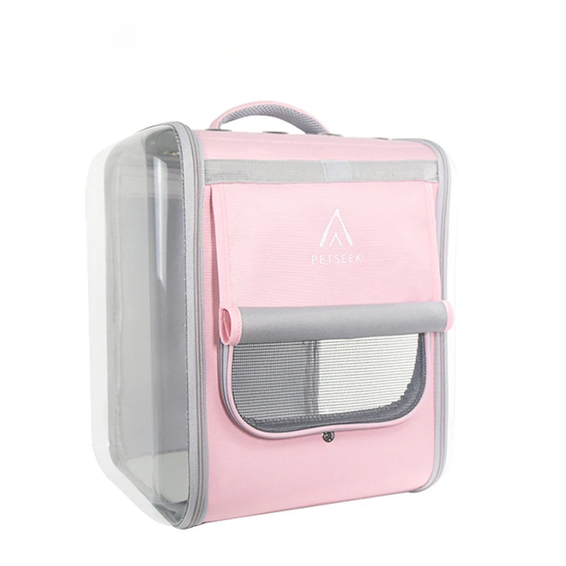 Pet Out Cat Dog Portable Backpack High-capacity Space Capsule Dogs Portable Travel Shoulder Bag Carriers Ventilate Accessories