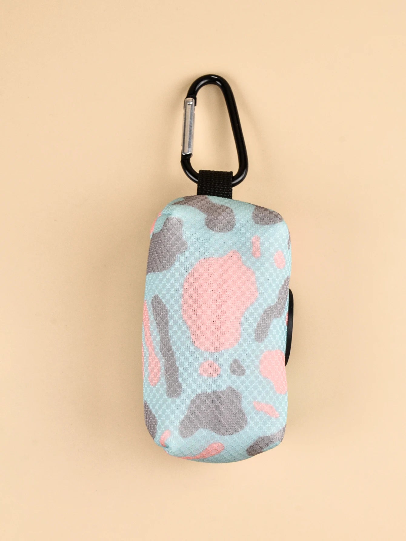 Abstract Designer Print Cute Design Pet Poop Bag Holder Dispenser Without Poop Bag And Leashes Can Attached With Any Dog Leashes