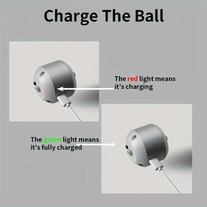 Smart Dog Interactive Toy Ball Electronic Pet Toy Ball USB Automatic Bouncing Rolling Toy Ball With RGB Lights Puppy Cat Product