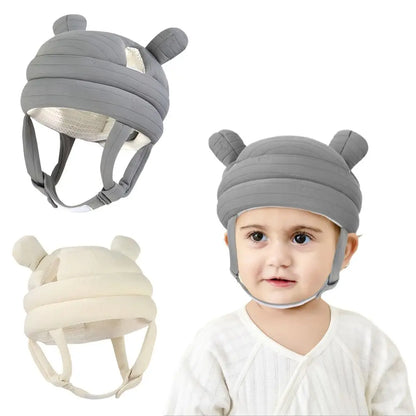 New Anti Fall Walking Protective Hat Anti-collision Breathable Thick Protective Helmet 360 Head Protection Soft Head Protector