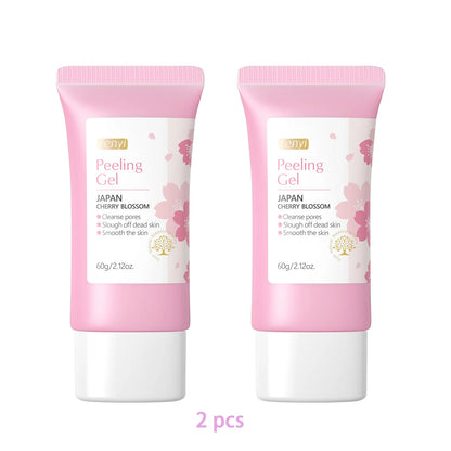 Sakura Face Deep Cleaning Exfoliating Gel Skin Care Whitening Moisturizer Repair Facial Scrub Skin Care 60g