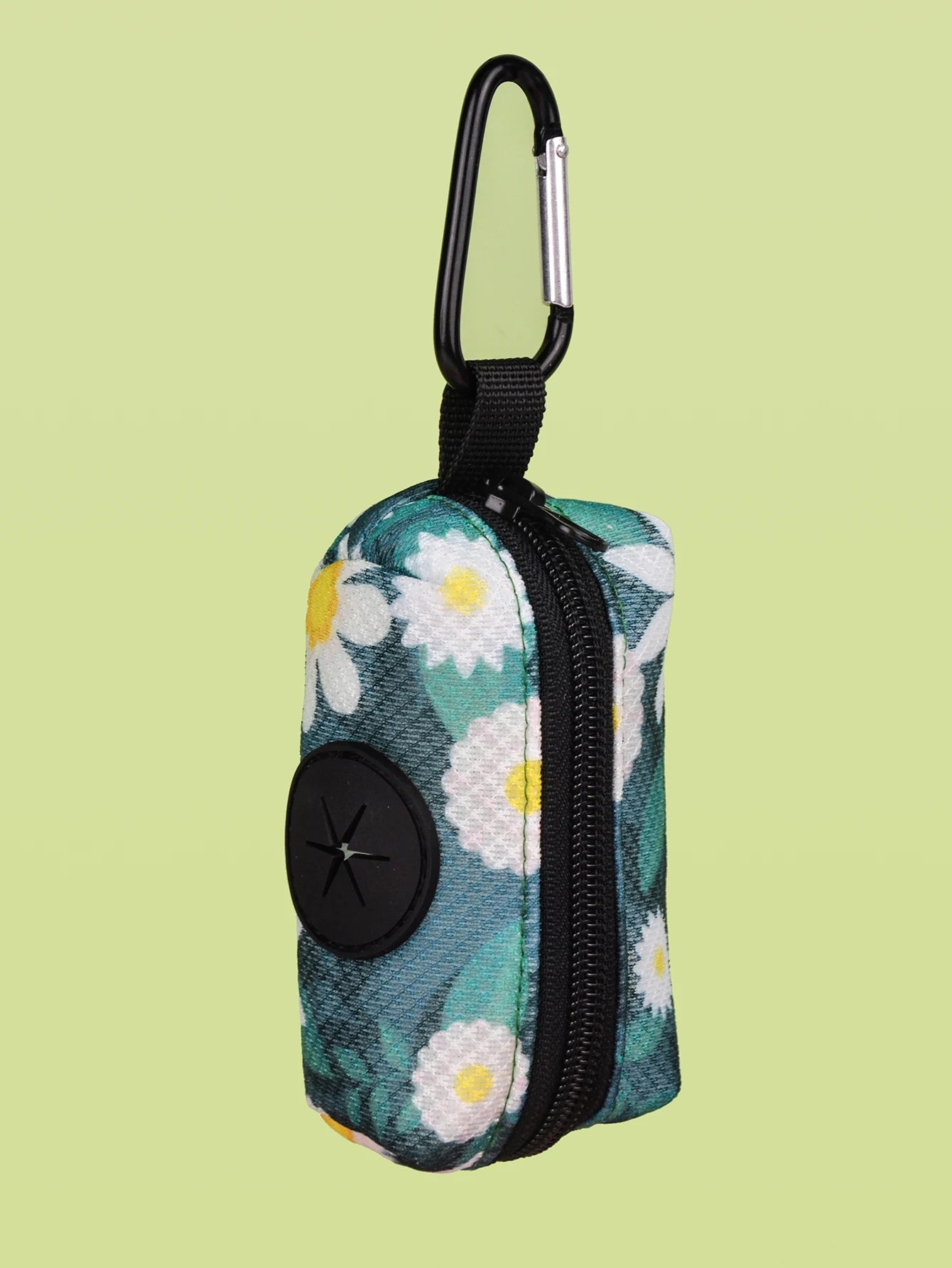 Abstract Designer Print Cute Design Pet Poop Bag Holder Dispenser Without Poop Bag And Leashes Can Attached With Any Dog Leashes