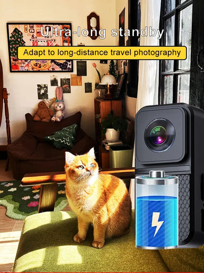 BORME HD 1080P Pet Cameras Dog Cat Pet Camera Wireless Collar Camera No WiFi Needed Video Records for Cats Dogs Birthday Gift