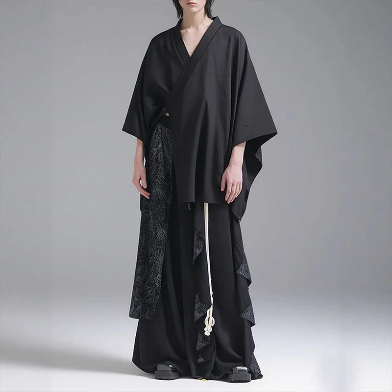 New Chinese-style Women Shirts Fashion Casual Streetwear Taoist Robe Ancient Coat Asymmetric Tops Zen Style Blouses