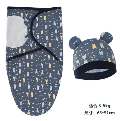  New High Elasticity Baby Surrender Style Shock-absorbing Newborn Swaddle Cloth Kick Resistant Baby Swaddles