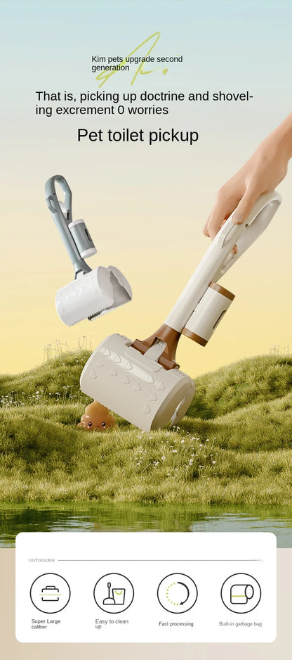 Dog Toilet Picker When Walking The Dog Portable Toilet Picker and Poop Shovel Artifact Pet Supplies
