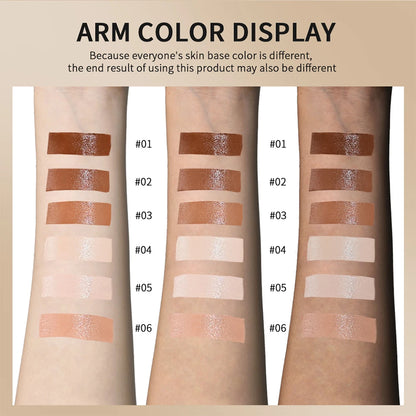 Skin Tint Stick Waterproof Nourishing Solid Tinted Serum Foundation Skin Tint Balm Face Tinted Face Contour Stick Makeup