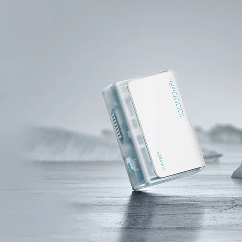 Cuktech Power Bank 10000mAh Pocket Version PB100S USB type C 30W 2-way Fast Charge Mini Powerbank for iPhone 15/14 Xiaomi Huawei