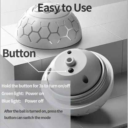 Smart Dog Interactive Toy Ball Electronic Pet Toy Ball USB Automatic Bouncing Rolling Toy Ball With RGB Lights Puppy Cat Product