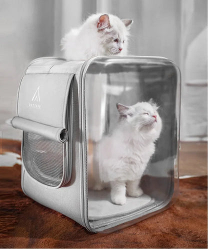 Pet Out Cat Dog Portable Backpack High-capacity Space Capsule Dogs Portable Travel Shoulder Bag Carriers Ventilate Accessories