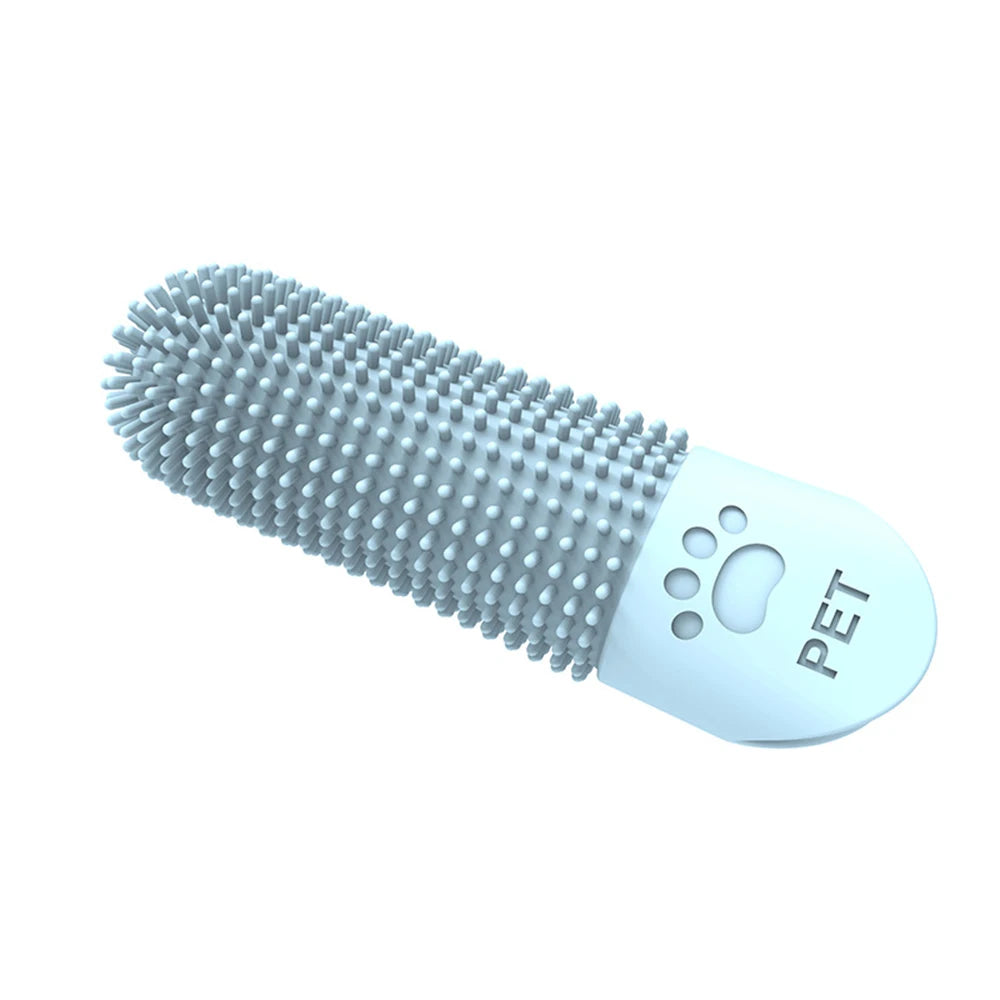 Pet Silicone Fingertips Toothbrush