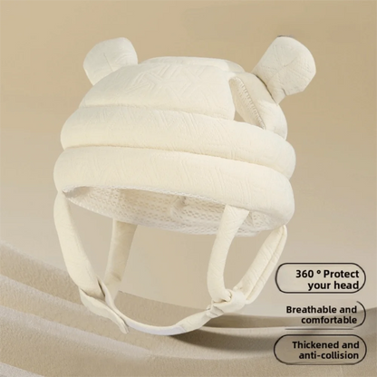 New Anti Fall Walking Protective Hat Anti-collision Breathable Thick Protective Helmet 360 Head Protection Soft Head Protector