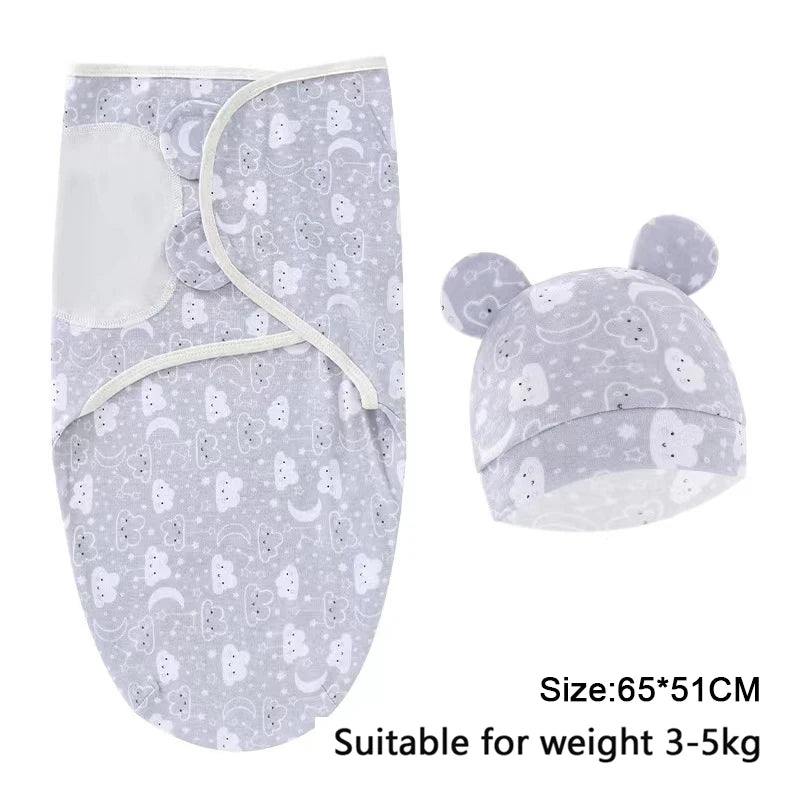  New High Elasticity Baby Surrender Style Shock-absorbing Newborn Swaddle Cloth Kick Resistant Baby Swaddles