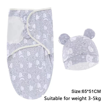  New High Elasticity Baby Surrender Style Shock-absorbing Newborn Swaddle Cloth Kick Resistant Baby Swaddles