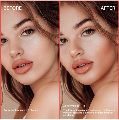 Professional Makeup Powder Blush 12HR Wear Vegan Formula Blusher Makeup Blush in Bar Cosmetics Palette Powder Pink Cream Face