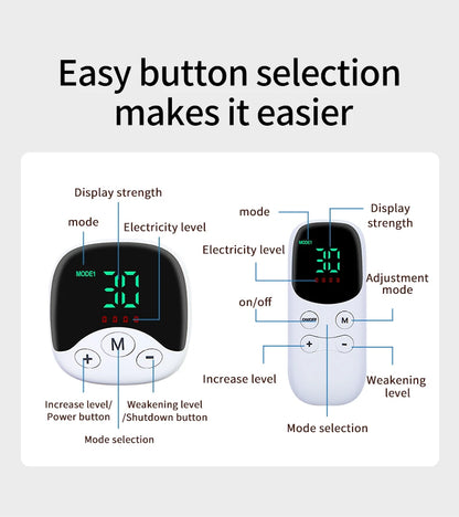 EMS Hips Trainer Butt Muscle Stimulator USB Charging Wearable Buttocks Toner 10 Modes 30 Levels with Remote Control for Women