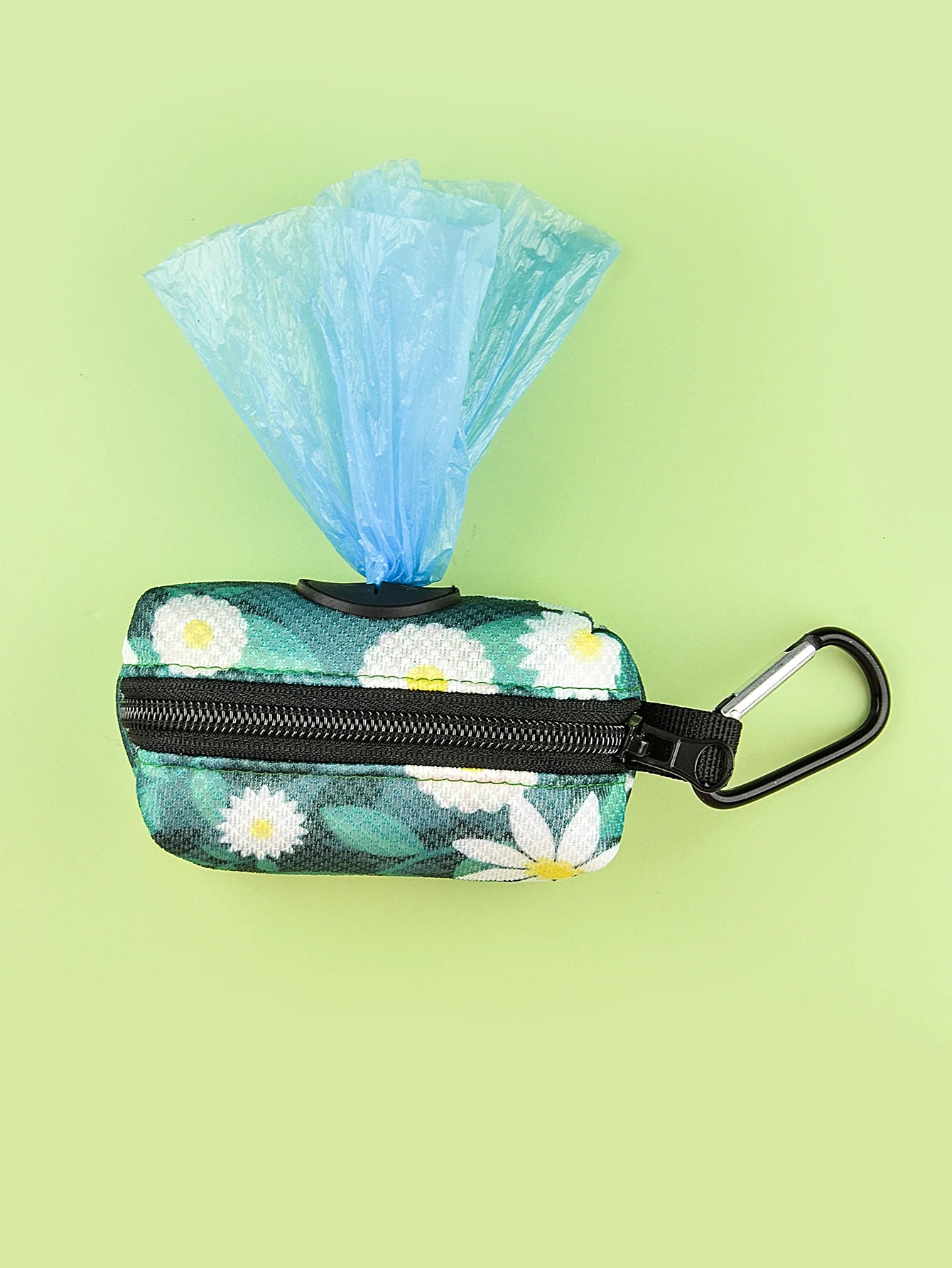 Abstract Designer Print Cute Design Pet Poop Bag Holder Dispenser Without Poop Bag And Leashes Can Attached With Any Dog Leashes