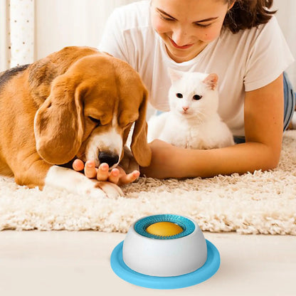 Mental Stimulation Licking Mat Slow Feeder Puzzle Toy for Dogs Cats Promotes Calmness Prevents Gulping Non Tip Design for Meals