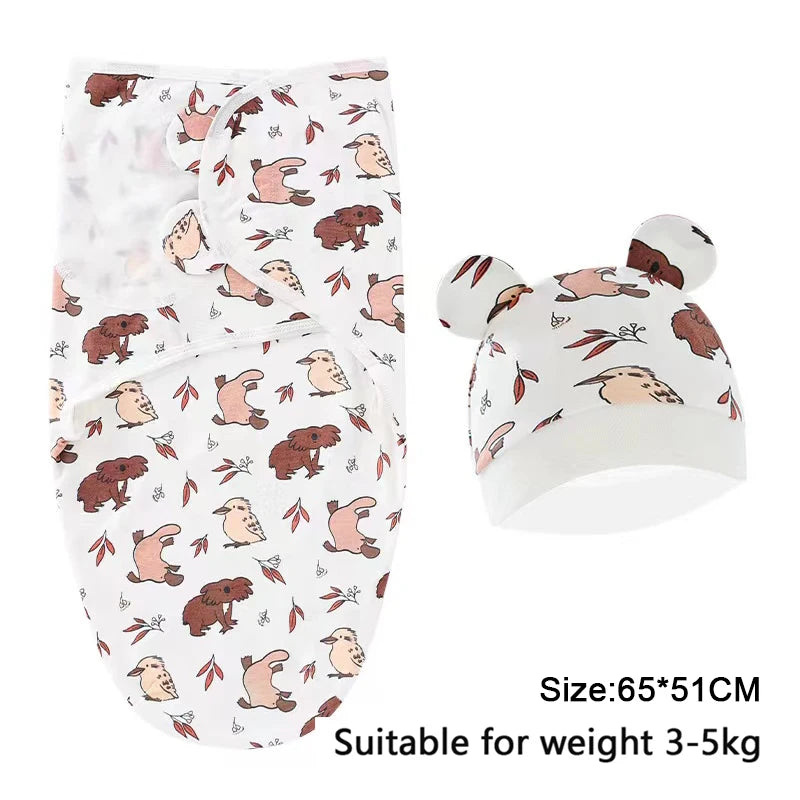  New High Elasticity Baby Surrender Style Shock-absorbing Newborn Swaddle Cloth Kick Resistant Baby Swaddles