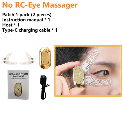 Ems Pulse Microcurrent Eye Care Device Eye Massager To Relieve Fatigue Massage Reduce Dark Circles Eye Swelling Anti-Wrinkle