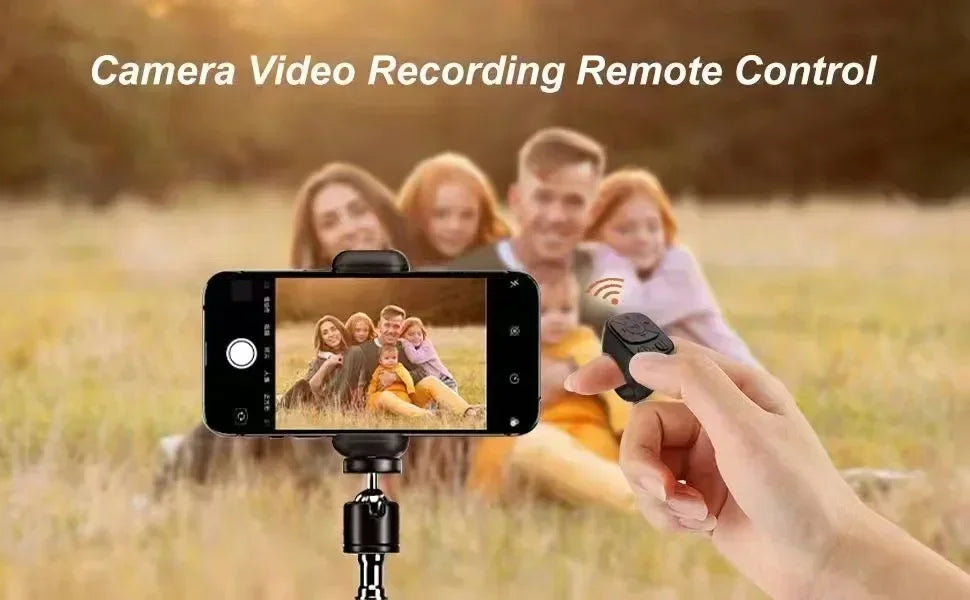 Remote Control Is Suitable for iPhone iPad Bluetooth Page Turning Ring Roller Both Camera Remote Control Function Compatible