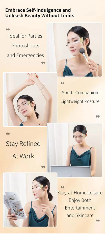 Ems Pulse Microcurrent Eye Care Device Eye Massager To Relieve Fatigue Massage Reduce Dark Circles Eye Swelling Anti-Wrinkle