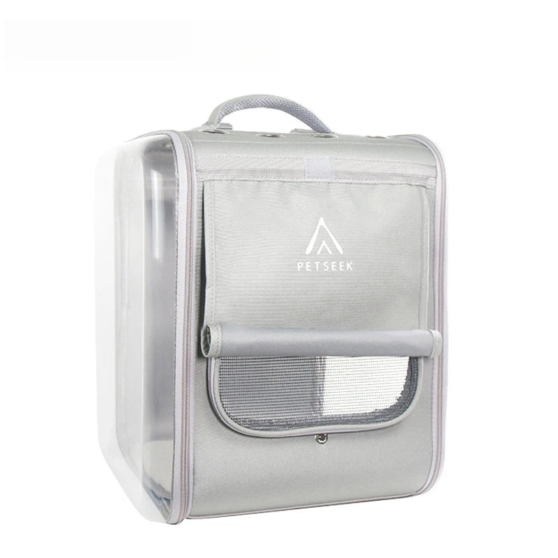 Pet Out Cat Dog Portable Backpack High-capacity Space Capsule Dogs Portable Travel Shoulder Bag Carriers Ventilate Accessories