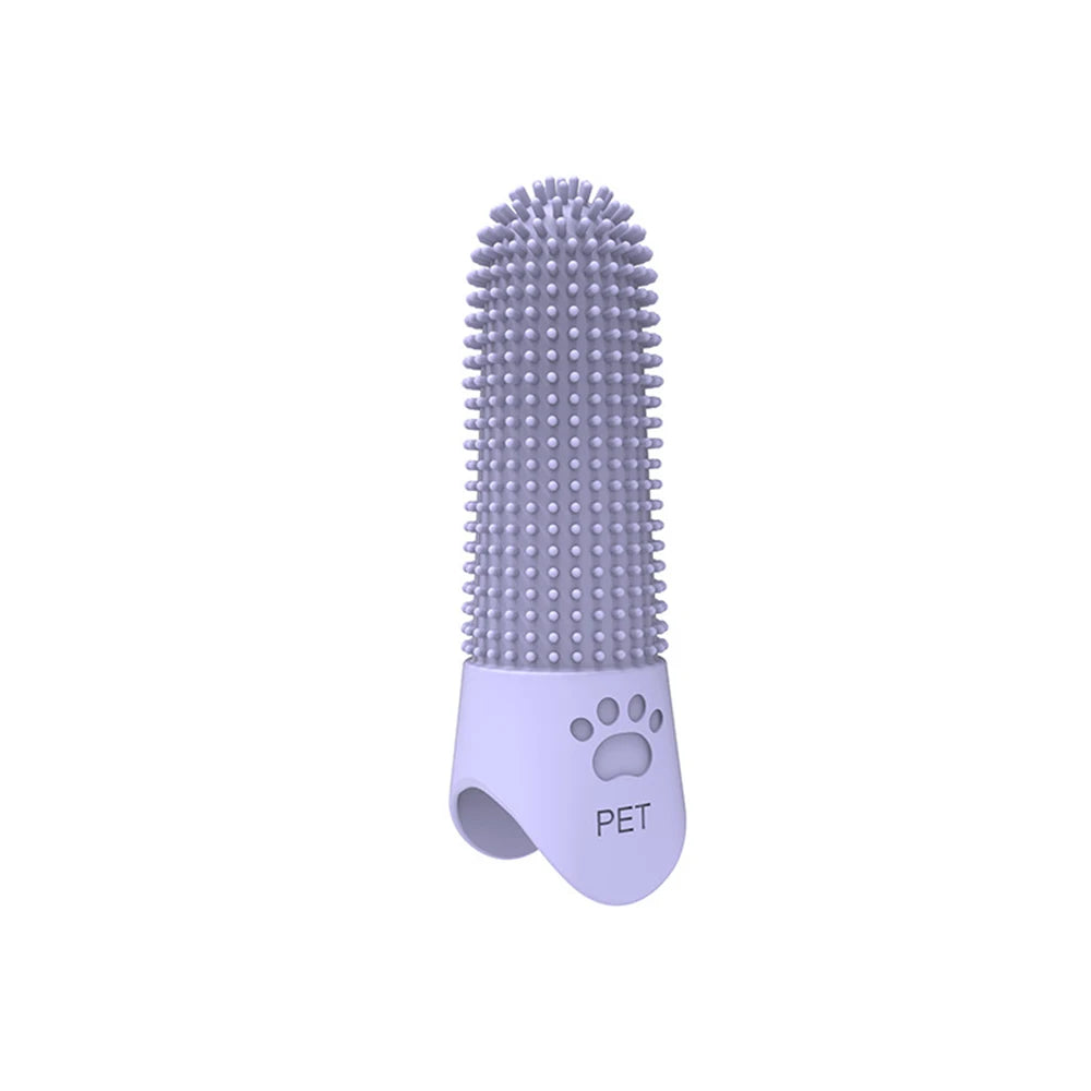 Pet Silicone Fingertips Toothbrush