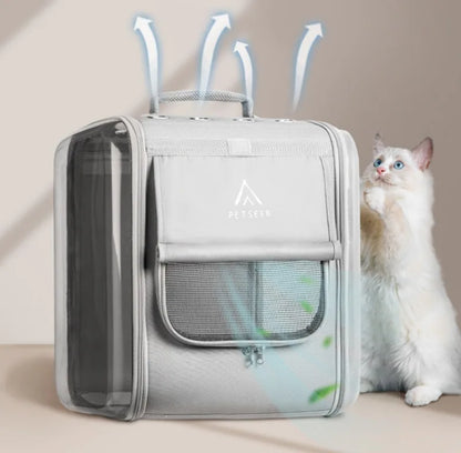 Pet Out Cat Dog Portable Backpack High-capacity Space Capsule Dogs Portable Travel Shoulder Bag Carriers Ventilate Accessories