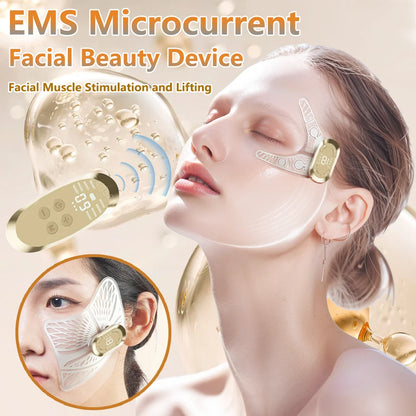 Ems Pulse Microcurrent Eye Care Device Eye Massager To Relieve Fatigue Massage Reduce Dark Circles Eye Swelling Anti-Wrinkle