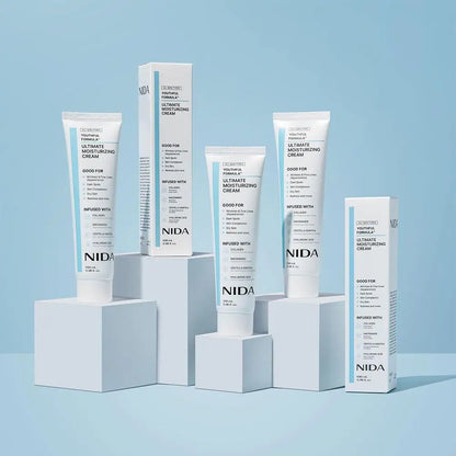 NIDA Ultimate Moisturizing Cream Anti-Aging Repairing Calming Pore Moisturizer Repair Redness Whitening Essence Skin Care
