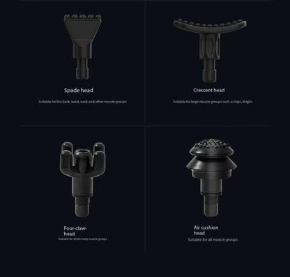 Lenovo Brand Fascia Gun Deeply Relieves Muscle Soreness Fitness and Relaxation Equipment LED Touch Screen 8Massage Head Gifts