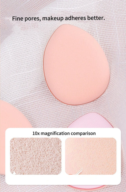 5/10Pcs Mini Finger Puff Foundation Small Air Cushion Powder Sponge Face Concealer BB Cream Cosmetic Applicator Makeup Tools